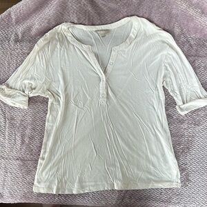 Cream Banana Republic Top